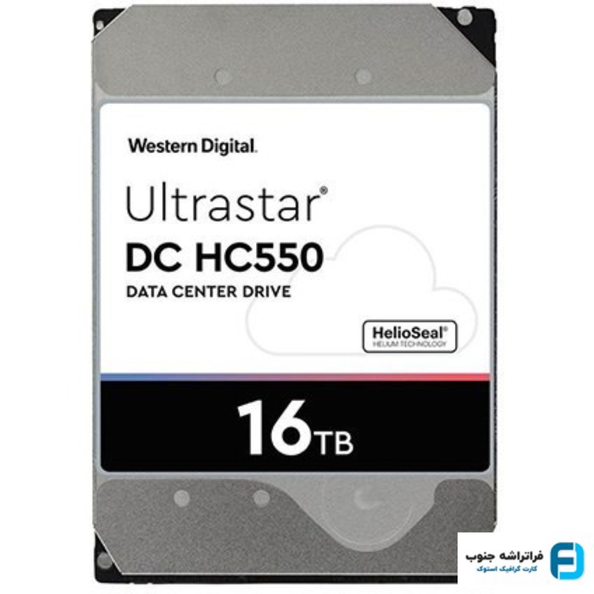 هارد دیسک استوک اینترنال وسترن دیجیتال مدل HC550 ظرفیت ۱۶ ترابایت