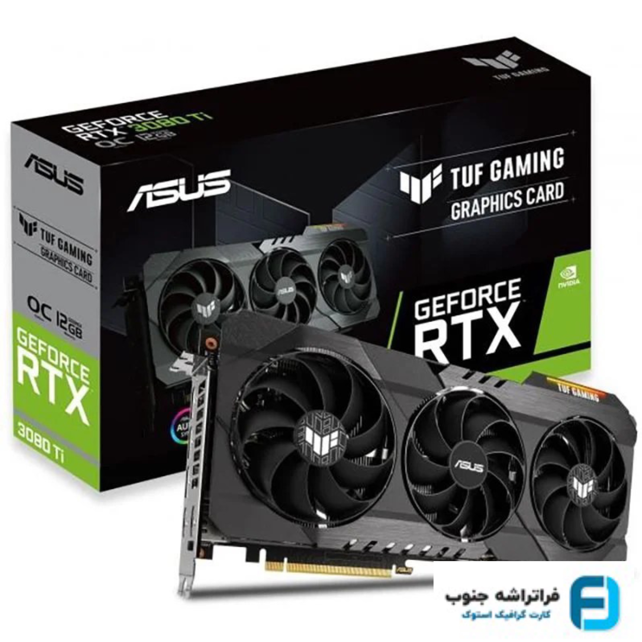کارت گرافیک استوک ایسوس مدل TUF Gaming GeForce RTX3080Ti OC Edition O12G