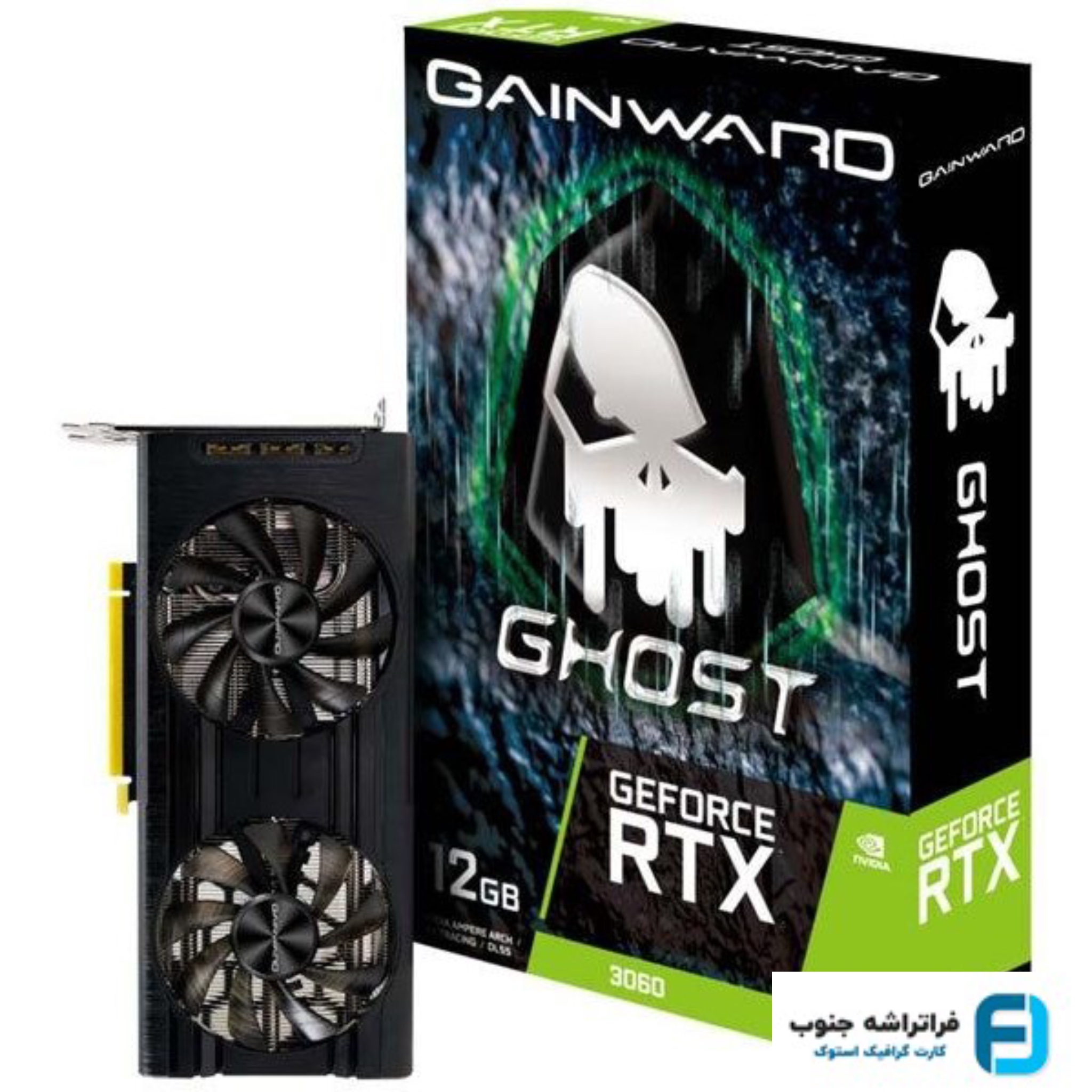 کارت گرافیک استوک گین وارد مدل RTX 3060 ظرفیت ۱۲ گیگابایت GDDR6